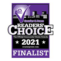 Logo for Evansville Readers Choice Awards