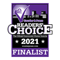 Logo for Evansville Readers Choice Awards